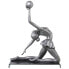 Decorative Figure Alexandra House Living Silver Plastic Gymnast 11 x 19 x 23 cm