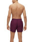 Фото #2 товара Men's Large Contrast Logo Quick-Drying Swim Shorts