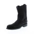 Фото #4 товара Wolverine BLVD Pull-On W990159 Mens Black Suede Casual Dress Boots