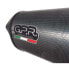 GPR EXHAUST SYSTEMS Furore Evo4 Poppy Benelli Leoncino 500 Trail 17-20 Ref:E4.BE.18.CAT.FP4 Homologated Oval Muffler