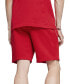 Men's Ferrari Race Regular-Fit Piped 8" Fleece Shorts