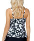 Фото #2 товара Women's Printed Cali Underwire Tankini Swim Top, Created For Macy's