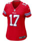 Фото #2 товара Women's Josh Allen Red Buffalo Bills Alternate Game Jersey