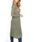 Фото #6 товара Pointelle-Stitch Duster Cardigan