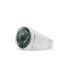 Seraphinite Gemstone Iconic Sterling Silver Men Signet Ring