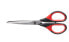 Bessey D821-180 - Adult - Straight cut - Single - Black,Red - Stainless steel - Ambidextrous