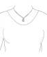ფოტო #2 პროდუქტის Geometric Choker V Shape Interlocking Balls Collar Statement Necklace For Women .925 Silver Sterling