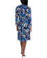 Mikael Aghal Printed Cocktail Dress Women's