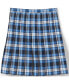 ფოტო #3 პროდუქტის Big Girls School Uniform Plaid Pleated Skirt Below the Knee