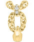 ფოტო #2 პროდუქტის EFFY® Diamond Openwork Knot Statement Ring (1/5 ct. t.w.) in 14k Gold