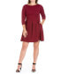 Women's Plus Size Perfect Fit and Flare Dress