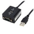 Фото #1 товара StarTech.com 6 ft Professional RS422/485 USB Serial Cable Adapter w/ COM Retention - DB9 M - USB-A FM - 1.8 m - Black