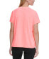 Фото #2 товара Women's Cotton Holographic Logo Short-Sleeve T-Shirt