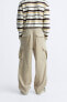 Corduroy cargo trousers