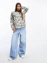 In The Style exclusive knitted jumper in leopard print Леопардовый, EU 42-44 - фото #7