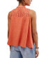 Фото #3 товара Women's Sunkissed Cotton Pointelle Tank Top