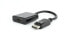 Фото #1 товара Gembird AB-DPM-HDMIF-002 - 0.1 m - DisplayPort - HDMI - Female - Male - Straight