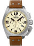 Фото #3 товара Наручные часы Hamilton Men's Swiss Automatic Chronograph Khaki Aviation X-Wind Beige Textile Strap Watch 45mm