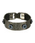 ფოტო #1 პროდუქტის Women's Jet Blue Flower Bracelet