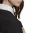 Фото #3 товара Поло с коротким рукавом женское Adidas Originals Cropped Женщина Чёрный