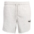 Фото #1 товара Puma Essentials 5 Inch High Waist Shorts Womens Grey Casual Athletic Bottoms 676