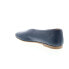 Фото #11 товара Miz Mooz Etta Womens Blue Leather Slip On Ballet Flats Shoes