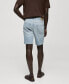 ფოტო #5 პროდუქტის Men's Denim Bermuda Shorts