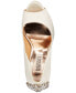 ფოტო #4 პროდუქტის Women's Kiara Peep Toe Evening Pumps
