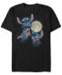 Фото #1 товара Men's Three Stitch Moon Short Sleeve T-Shirt