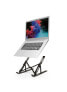 Фото #3 товара 901107 - Notebook stand - Black - Aluminium - Silicone - 25.4 cm (10") - 39.6 cm (15.6") - 14 - 150 mm