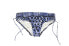 Фото #1 товара Michael Kors 267787 Women's Blue Hipster Bikini Bottom Swimwear Size M