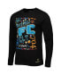 Фото #2 товара Men's Black Charlotte FC Papel Picado Long Sleeve T-shirt