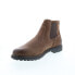 Фото #7 товара Florsheim Field Plain Toe Gore Boot 11970-215-M Mens Brown Chelsea Boots