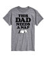 Фото #1 товара Hybrid Apparel Peanuts Dad Nap Mens Short Sleeve Tee