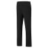 Puma Essentials Logo Pants Mens Black Casual Athletic Bottoms 846822-01