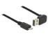 Delock 1m - USB 2.0-A - USB 2.0 micro-B - 1 m - USB A - Micro-USB B - USB 2.0 - Male/Male - Black