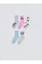 LCW DREAM Desenli Kız Çocuk Soket Çorap 5'li