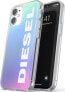 Чехол для смартфона Diesel Snap Case Holographic с белым логотипом FW20