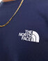 Фото #3 товара The North Face Simple Dome logo long sleeve t-shirt in navy