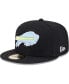 Фото #2 товара Men's Black Buffalo Bills Multi 59FIFTY Fitted Hat