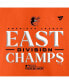 Фото #3 товара Men's Orange Baltimore Orioles 2023 AL East Division Champions Locker Room T-shirt