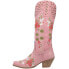 Фото #3 товара Dingo Poppy Floral Snip Toe Cowboy Womens Size 11 M Casual Boots DI732-650