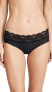 Фото #1 товара b.tempt'd by Wacoal 187714 Womens Hipster Panty Underwear Black Size Large