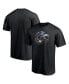 Men's Black North Carolina Tar Heels Team Midnight Mascot T-shirt Черный, L - фото #1