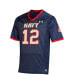 Фото #3 товара Men's Number 12 Navy Navy Midshipmen USMC Premier Special Game Replica Jersey