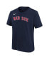ფოტო #3 პროდუქტის Big Boys Rafael Devers Navy Boston Red Sox Home Player Name and Number T-shirt