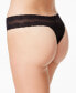 Bliss Perfection Lace-Waist Thong Underwear 750092