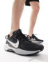 Nike Running Reactx Pegasus Trail 5 trainers in black and white - BLACK