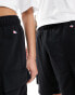 Champion unisex cargo shorts in black