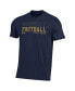 Фото #2 товара Men's Navy Notre Dame Fighting Irish 2024 Sideline Football Performance T-Shirt